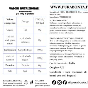 trealosio-valori-nutrizionali